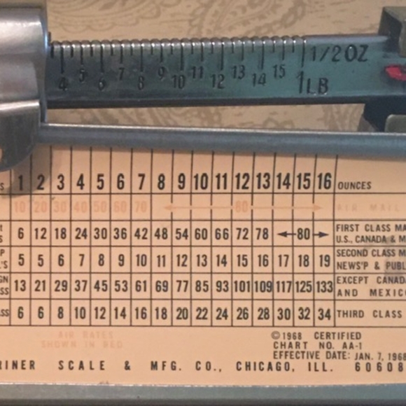 1968 TRINER SCALE & MFG. CO. ANTIQUE UNITED STATES - Picture 2 of 8